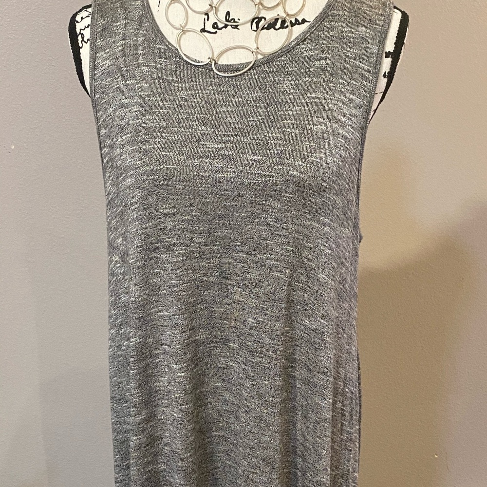 Grey stretch dress